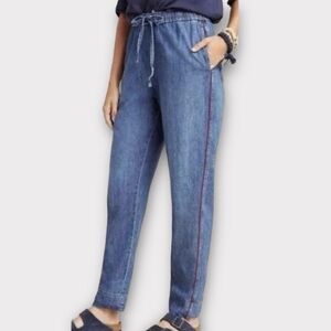 Sundry Anthropologie Chambray Jogger Pants - 2/Medium